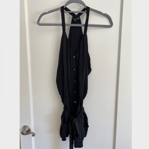 LAILA AZHAR Draped Romper - Picture 2 of 6